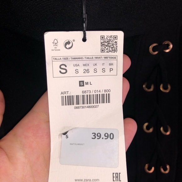 NWT Zara Lace yo skirt - Picture 4 of 6